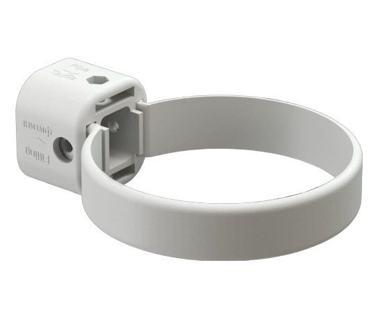 Хомут трубы docke lux d100, пломбир