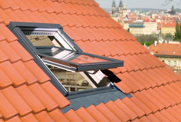 мансардное окно fakro ftt u6 thermo lux с двухкамерным стеклопакетом, 134х98 см