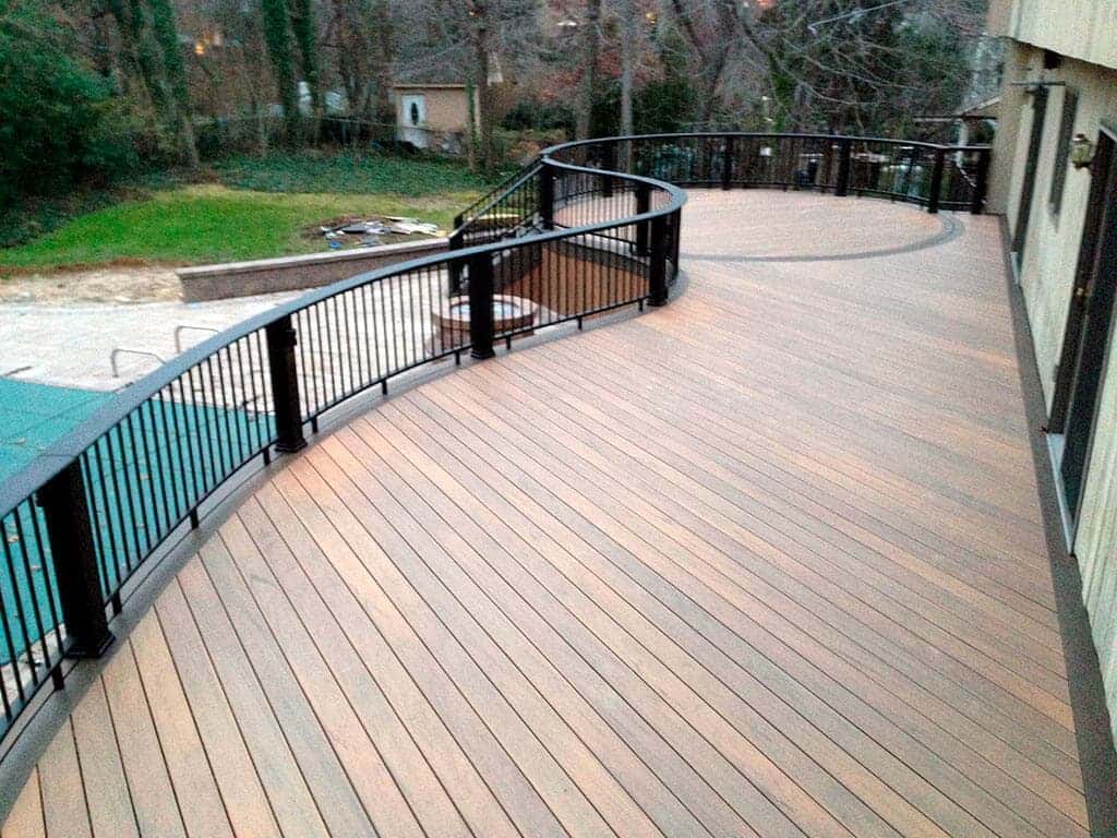 террасная доска дпк (пустотелая) cm decking mix мербау, 135х25х3000 мм