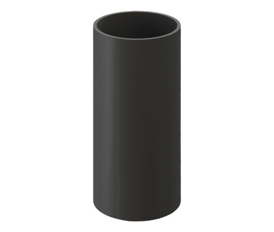 труба водосточная docke premium d85 мм, графит (3 м)