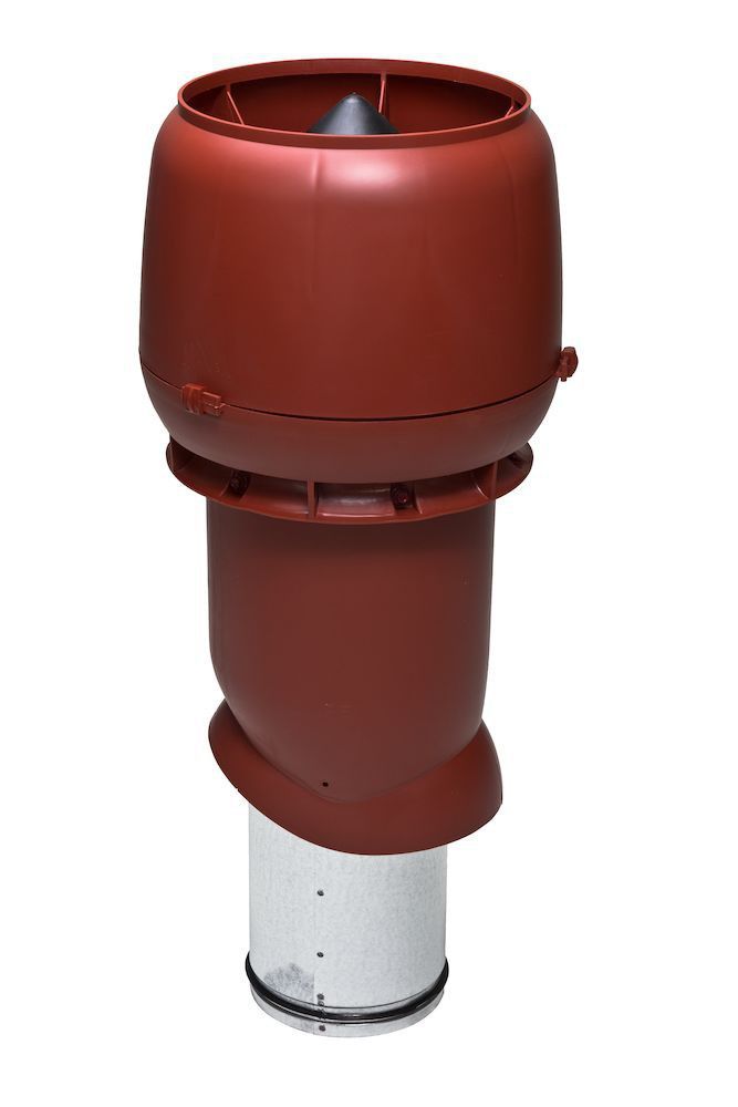 Вентиляционный выход vilpe 160p/ИЗ/500 мм, rr 29 красный