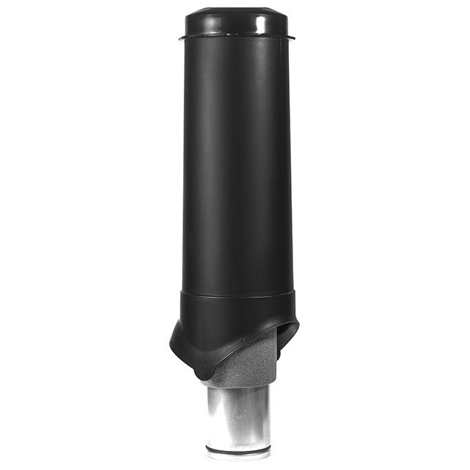 Выход вентиляции krovent pipe-vt is 125/700 изолированный черный