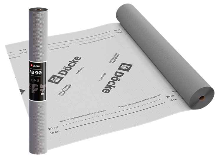 Мембрана диффузионная фасадная docke as 90 (70 м2)