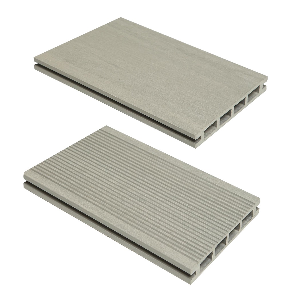 террасная доска дпк (пустотелая) cm decking mix ясень, 135х25х3000 мм
