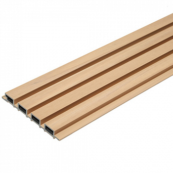 фасадная стеновая панель дпк cm wall pine (сосна), 26x219x4000 мм