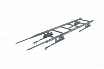 лестница кровельная roofsystems prestige 400 натур для натуральной черепицы, ral 7024 серый графит (1,8 м)