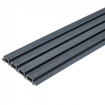 фасадная стеновая панель дпк cm wall ebony (эбен), 26x219x4000 мм