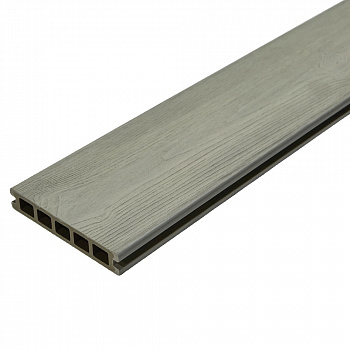 террасная доска дпк (пустотелая) cm decking country смок грэй, 148х25х3000 мм