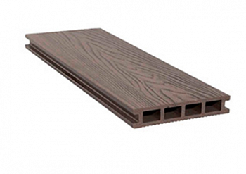 террасная доска дпк (пустотелая) cm decking vintage венге, 140х25х4000 мм