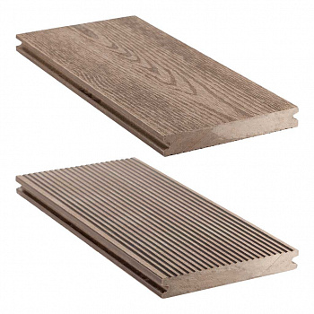 террасная доска дпк (полнотелая) cm decking solid vintage венге, 140х20х4000 мм
