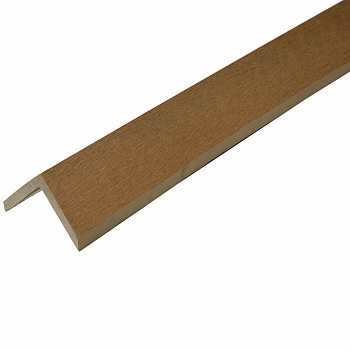 угловой профиль cm decking тик, 50x38х8х2000 мм