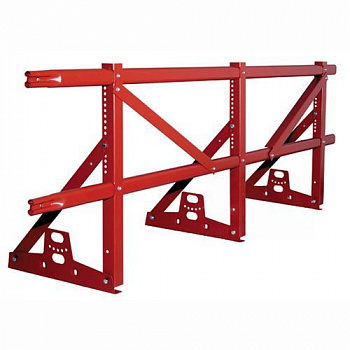 ограждение кровельное roofsystems prestige ral н-600 45*25 (овал) 2 трубы next универсальный (3 м)