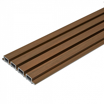 фасадная стеновая панель дпк cm wall teak (тик), 26x219x4000 мм