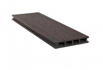 террасная доска дпк (пустотелая) cm decking vintage черное дерево, 140х25х4000 мм
