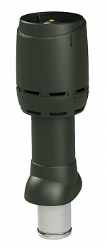 Вентиляционный выход vilpe 125p/ИЗ/700 мм flow, rr 11 зеленый