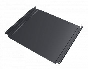 кликфальц double pro velur x 0,5 мм полиэстер матовый текстурированный (ре), ral 7024 темно-серый