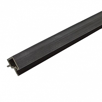угловой профиль cm wall black wood (черное дерево), 56x49x3000 мм