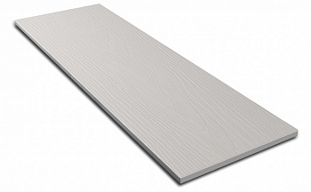 фиброцементный сайдинг decover 3600х190х8 мм, silver